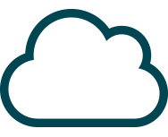 DevOps & Systemadministration Icon - Cloud