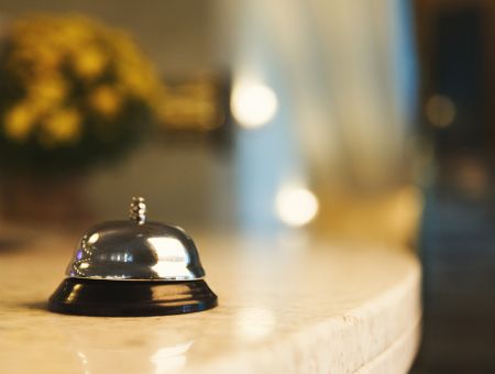 Hotel Rezeption Klingel