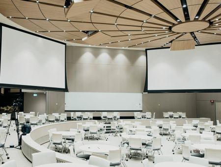 Projekt: Impression Softfair – Veranstaltungsraum